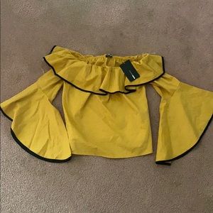 Yellow Fashion Nova Blouse